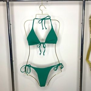 Shein scrunch but thong bikini. Size M